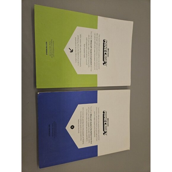 Minecraft Guide Book Collection, Set Of 2 Exploration And  The Nether & The End - Picture 2 of 7